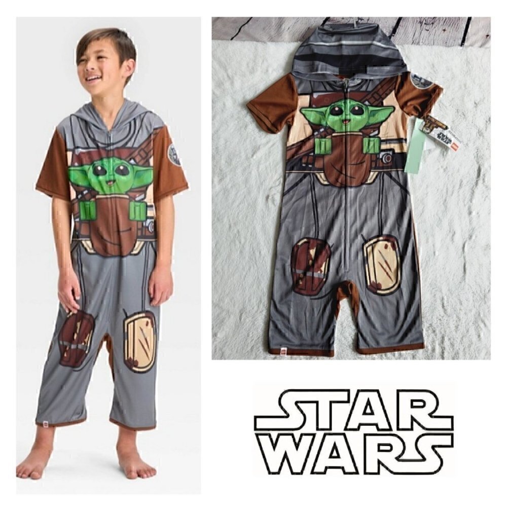 Boys' LEGO Star Wars: the Mandalorian Pajama Romper, 3KIDB-BO - Picture 1 of 4